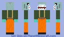 Shark Fisherman Minecraft Skin