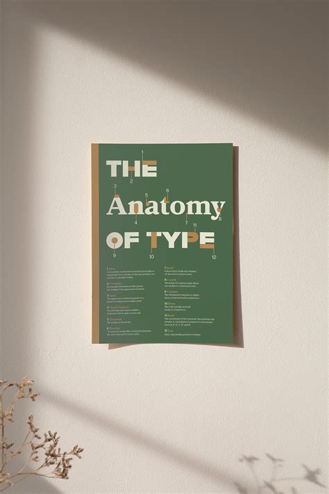 The Anatomy of Type Poster :: Behance