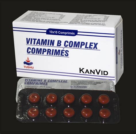 Vitamin-B Complex Tablets, Grade Standard: Medicine Grade at Rs 35/box ...