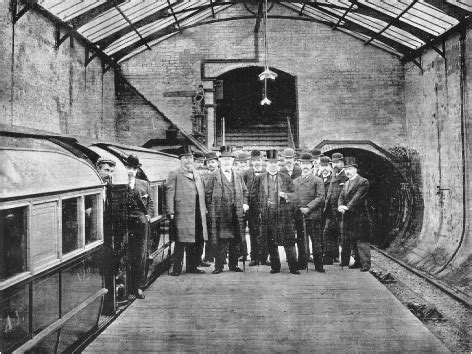 History Map United Kingdom: 1896 Opening of the Glasgow Subway