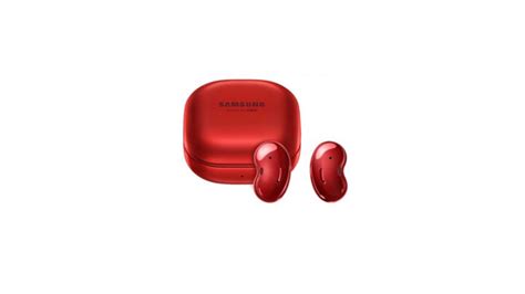 Galaxy Buds Live launch in exclusive bright red color - SamMobile