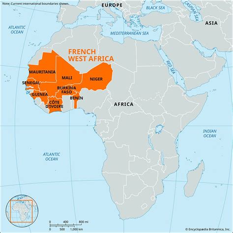 French West Africa | Map, Independence, & History | Britannica