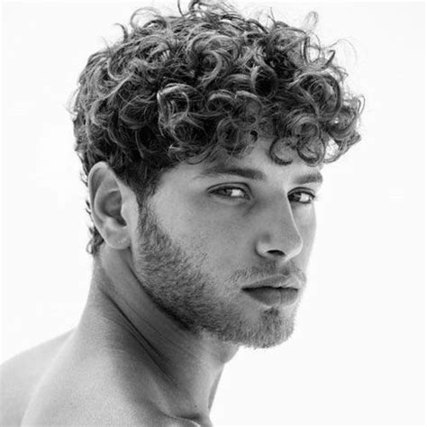 Mens Hairstyles Curly Thin Hair