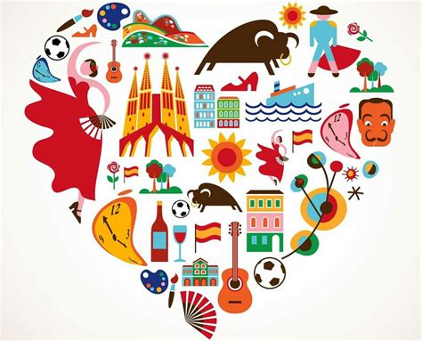 Vector Clipart, Vector Icons, Vector Art, Eps Vector, Spain Tourism, Spain Culture, Thinking Day ...