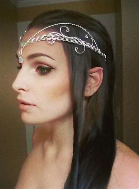 Pin by Summer Espinoza on Crafts | Elf ears, Headpiece, Elf makeup