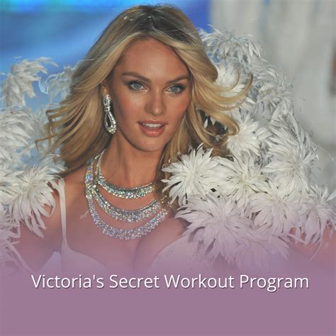 Victoria's Secret Workout Program - How The Models Get Lean And Toned