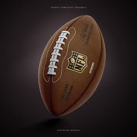 American Football Ball template – Sports Templates