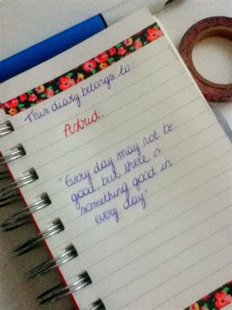 Personal: Starting A Diary | Truth About Cosmetics