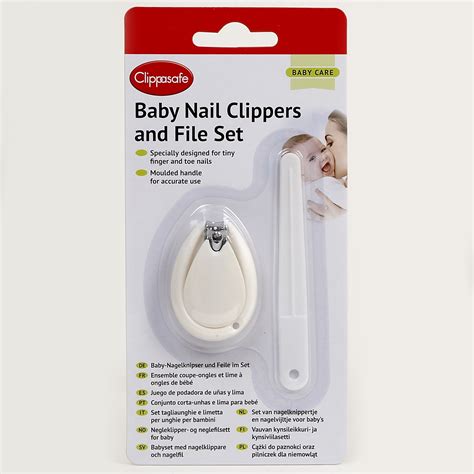 Nail Clippers & File Set - Clippasafe