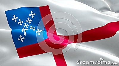 US Episcopal Church Flag. 3d US Protestant Logo Waving Video. Logo of US Anglican Episcopal ...