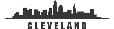 Cleveland Skyline Vector Art, Icons, and Graphics for Free Download