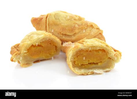 Curry Puff pastry Stock Photo - Alamy