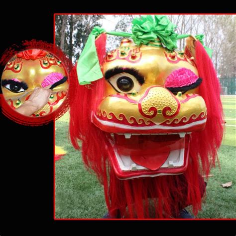 2 Persons Great Lion Dance Costume North Style - Asian Culture - Webmartial