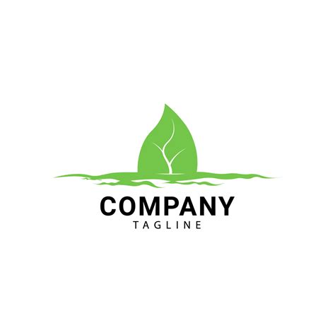 green plant logo which looks modern and trendy 25722571 Vector Art at Vecteezy