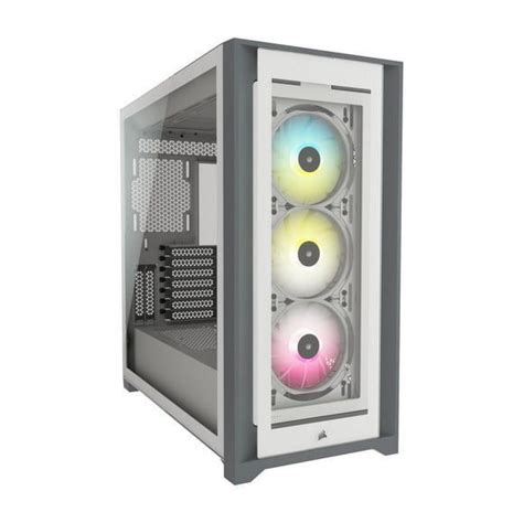 Buy CORSAIR iCUE 5000X RGB Tempered Glass Mid-Tower ATX PC Smart Case ...