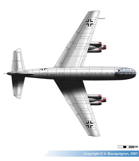 Junkers Ju 287 V-2 | Military aircraft, Aircraft parts, Aircraft