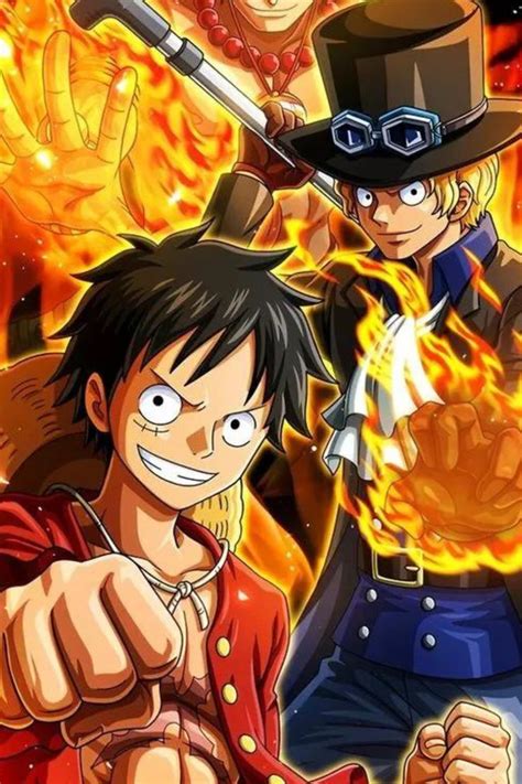 Luffy and Other One Piece Characters Fan Art