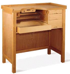 Woodwork Jewelers Workbench Building Plans PDF Plans