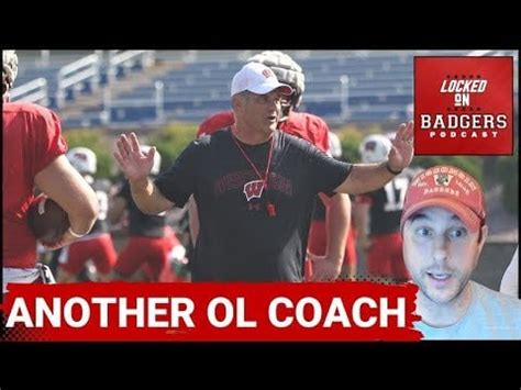 The Wisconsin Badgers football team is in search of another offensive line coach. : r ...