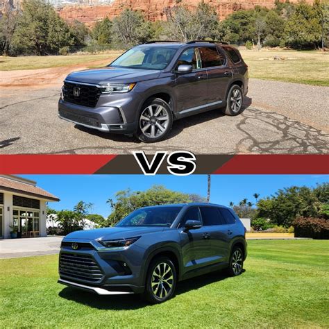 BEST CHOICE?? All-New 2024 Toyota Grand Highlander vs. 2023 Honda Pilot ...