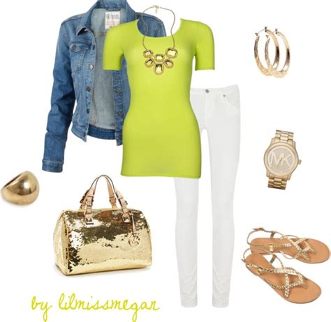 17 Best images about Lime green outfits on Pinterest | Pink outfits, Denim jackets and Green ...