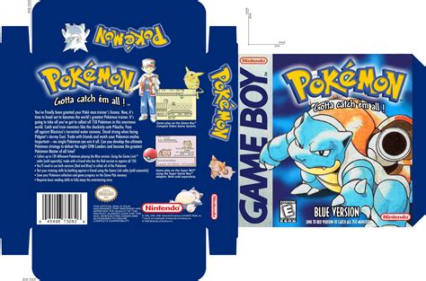 Made pokemon boxes for printing as i couldn't find any (photoshop files in comments) : r/gaming