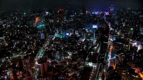 HD wallpaper: Tokyo night lights, city landscape illustration, world, 1920x1080 | Wallpaper Flare