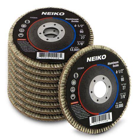 NEIKO 10 Pack Flap Sanding Disc - Walmart.com