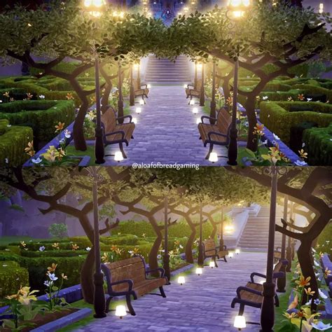 A lovely midnight stroll through the park. : DreamlightValley | Valley ...