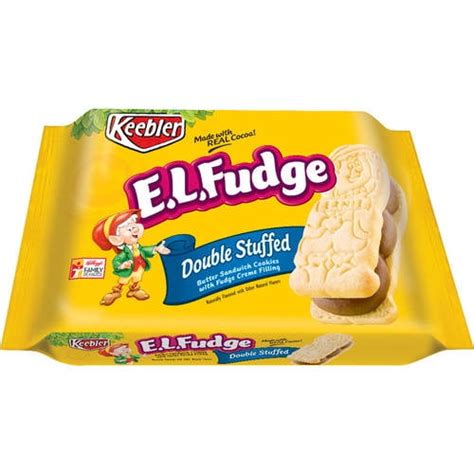 Keebler E.L Fudge Double Stuffed Original Cookies 12 oz - Walmart.com