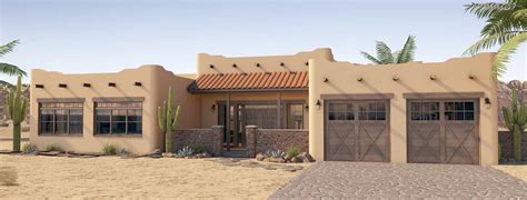 Santa Fe Style House Plans | Monster House Plans