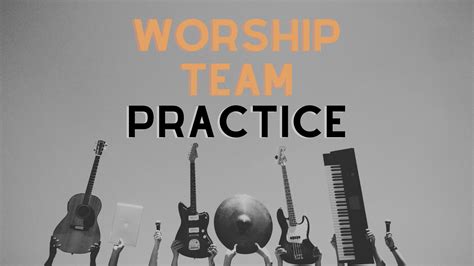 All team worship practice | My Site