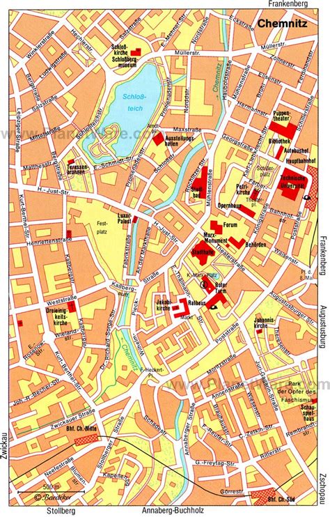 Chemnitz Germany Map