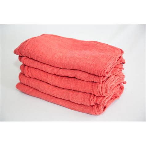 Red Shop Towels in Bulk | Route Ready Red Shop Towels | U.S. Wiping