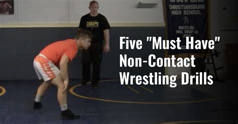 Can You Practice Wrestling By Yourself? Here Are 5 Non-Contact ...