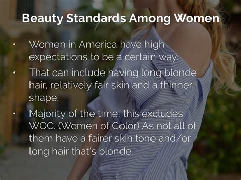 Standards of Beauty in North America (United States)