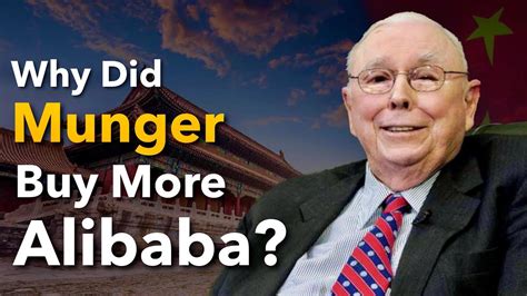 Why Charlie Munger Invested $45M in Alibaba - YouTube