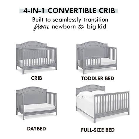 Davinci Charlie 4 in 1 Convertible Crib