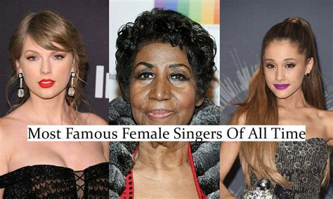 20 Most Famous Female Singers Of All Time