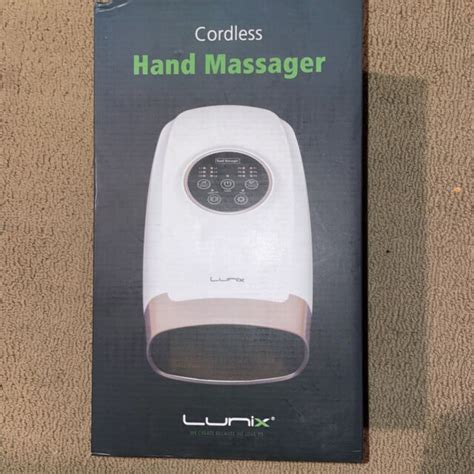 Lunix Lx3 Cordless Electric Heated Personal Hand Massager for sale online | eBay