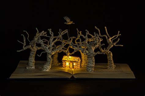 Su Blackwell Creates Book Sculptures Exploring the Concept of Dwelling ...