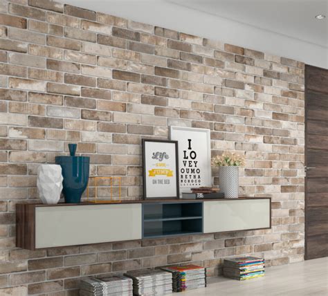 Brik Brown Porcelain Tile | Brick Effect Floor & Wall Tiles