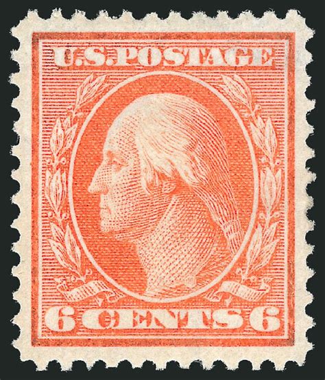 Price of US Stamps Scott Catalogue # 336 - 1909 6c Washington