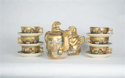 Japanese Satsuma Tea Set – Albion House Antiques