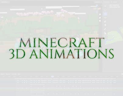 Minecraft Animations Projects :: Photos, videos, logos, illustrations and branding :: Behance