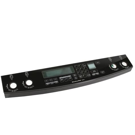 KitchenAid KGSC308LSS0 Oven Glass Control Panel (Black) - Genuine OEM