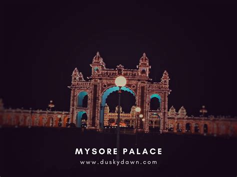 Mysore Dussehra Lighting 2020 - A Night in Day Mode - Dusky Dawn