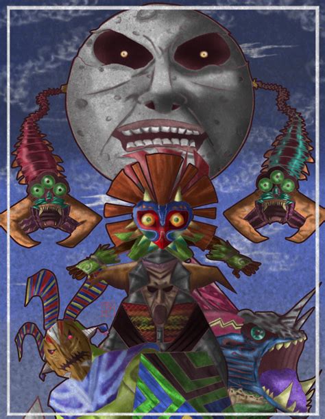 [OC] Majora's mask X Oni mask : r/zelda