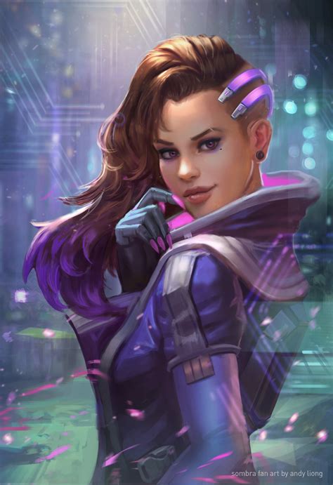 ArtStation - Sombra Fan Art