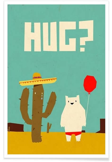 Hug Poster | Shop wall art, Art prints, Nursery art decor